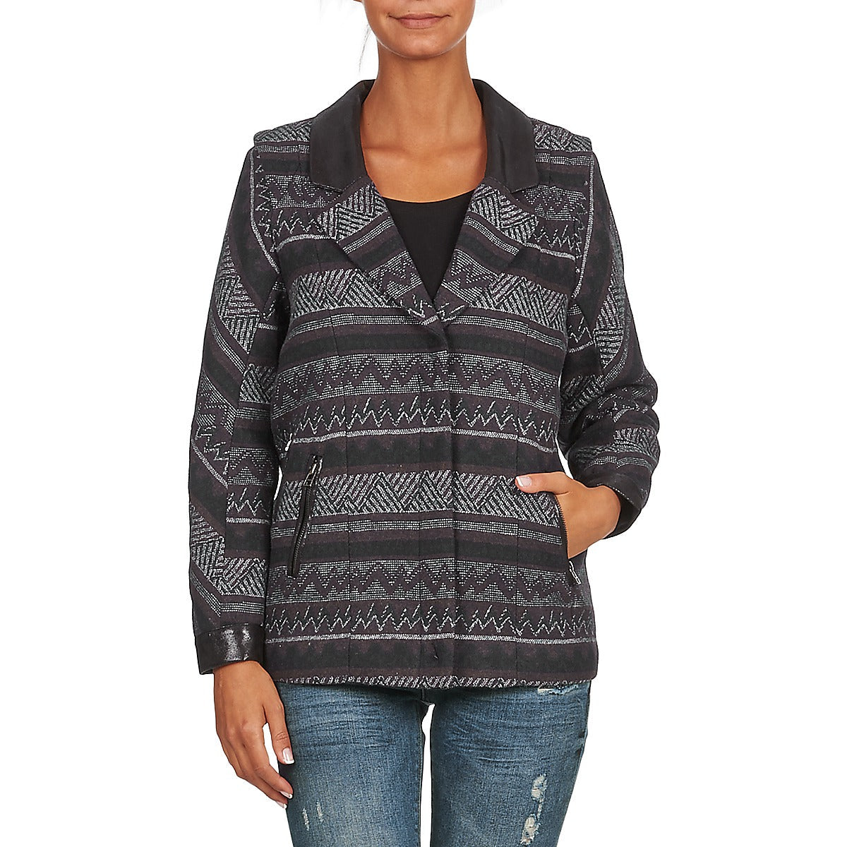 Mantella Donna Color Block ALTONA Nero