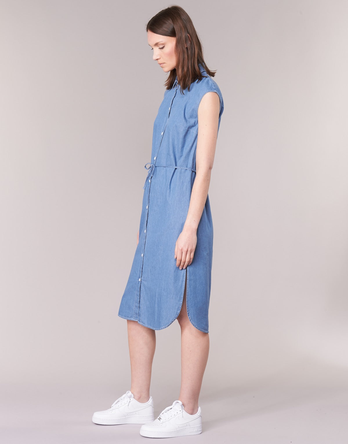 Abito lungo Donna Loreak Mendian BAT ARKANSAS Blu