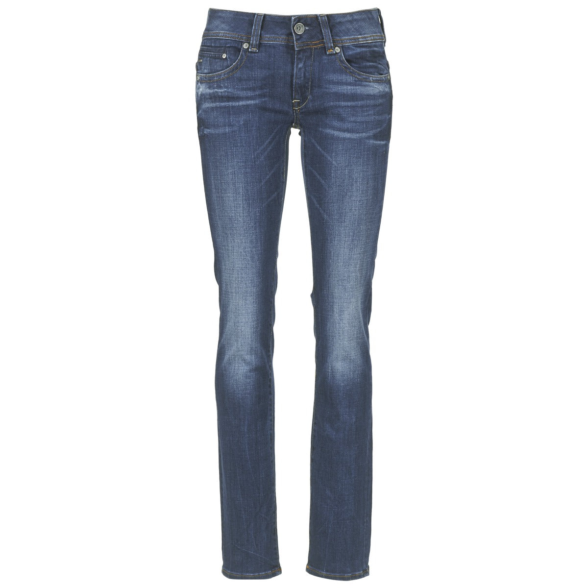 Jeans Donna G-Star Raw MIDGE SADDLE MID STRAIGHT Blu