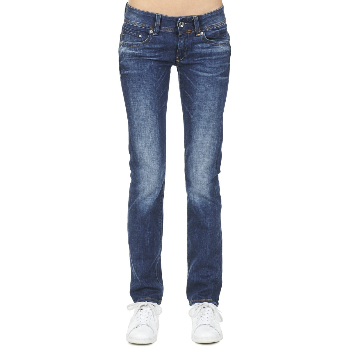 Jeans Donna G-Star Raw MIDGE SADDLE MID STRAIGHT Blu