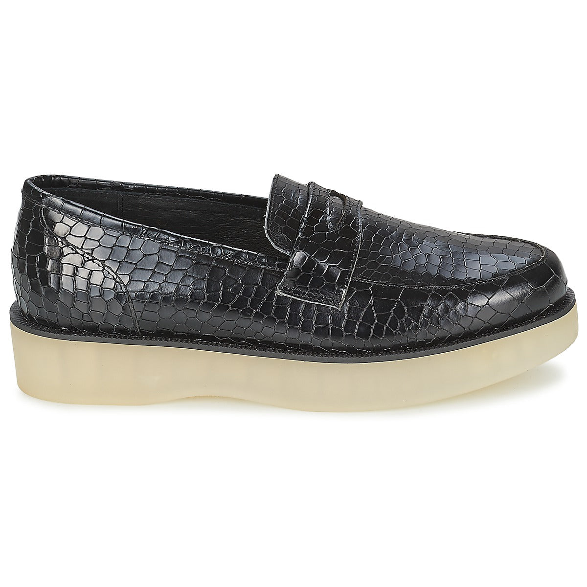 Scarpe Donna F-Troupe Penny Loafer Nero