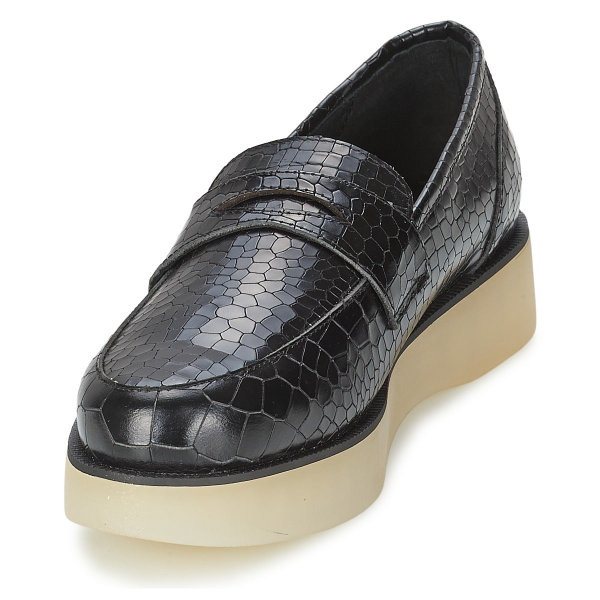 Scarpe Donna F-Troupe Penny Loafer Nero