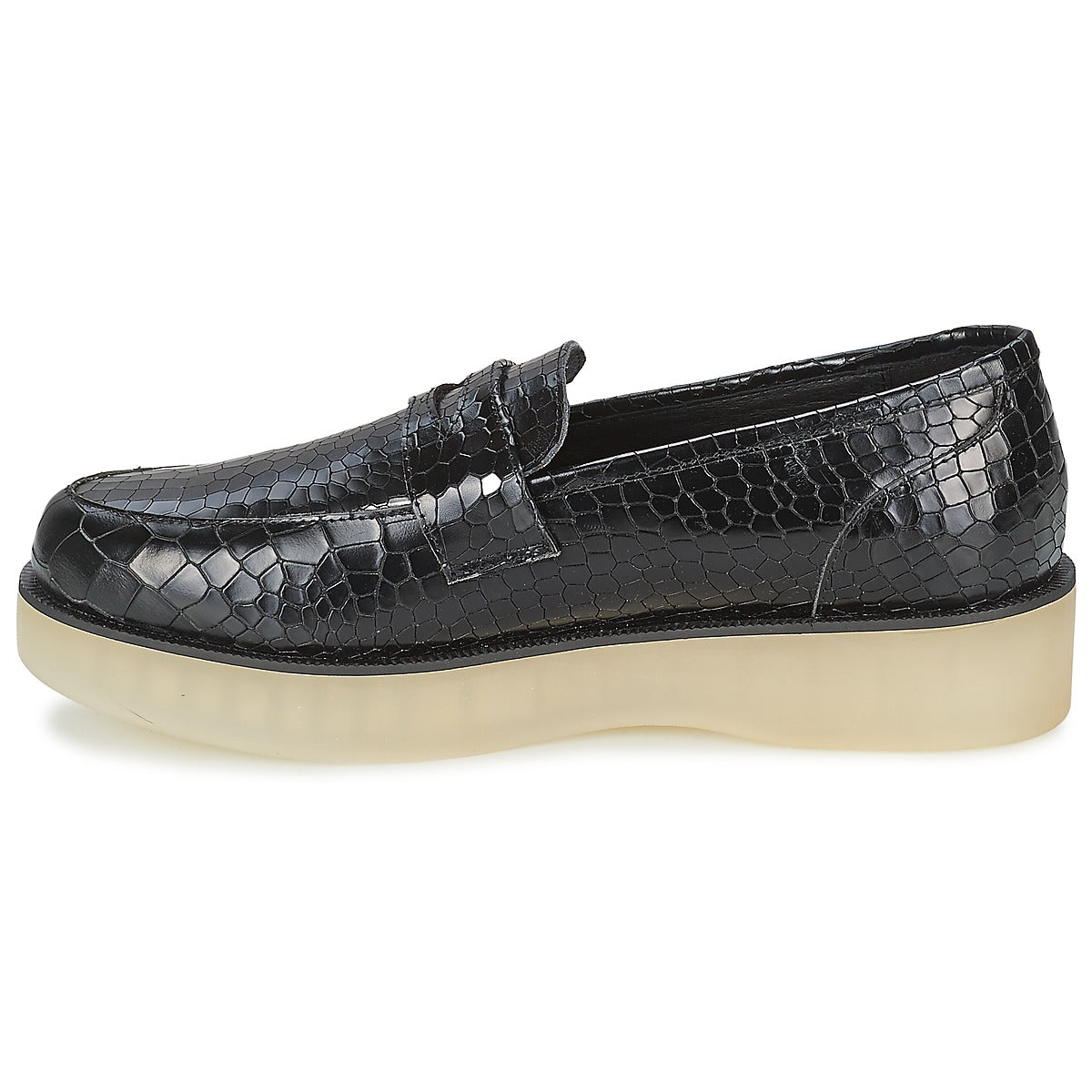 Scarpe Donna F-Troupe Penny Loafer Nero