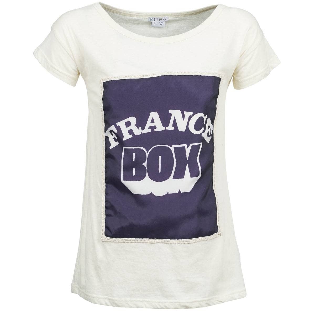 T-shirt Donna Kling WARHOL Bianco