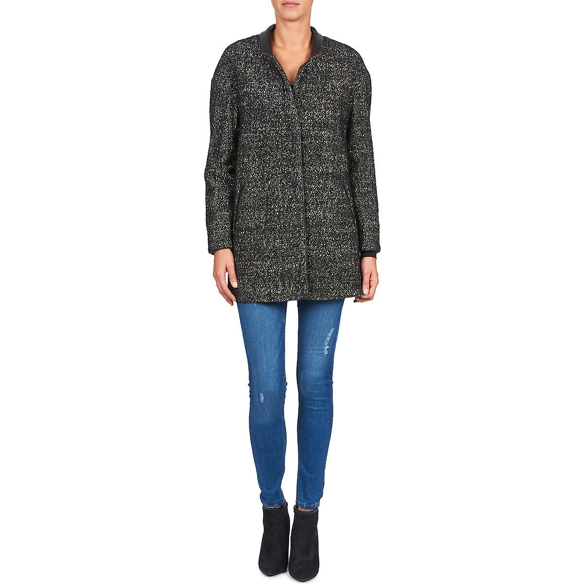 Mantella Donna Alba Moda XOLLO Grigio