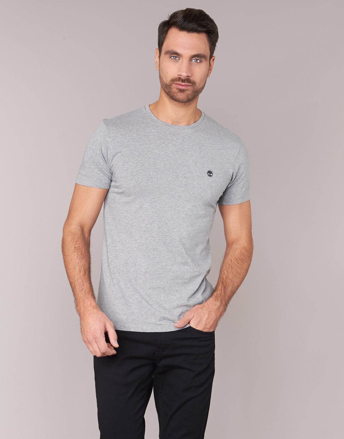 T-shirt Uomo Timberland SS DUNSTAN RIVER CREW TEE Grigio