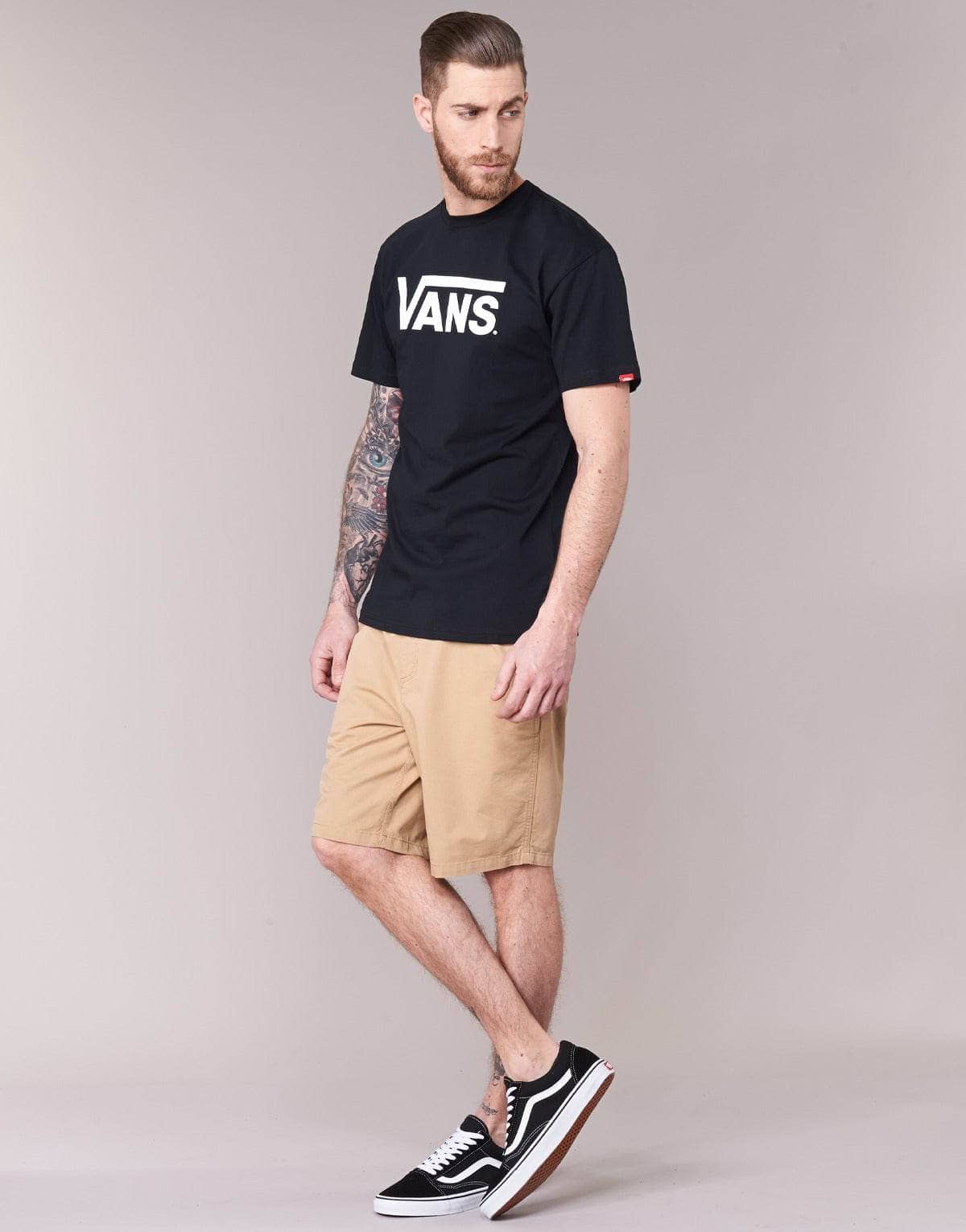 T-shirt Uomo Vans VANS CLASSIC Nero