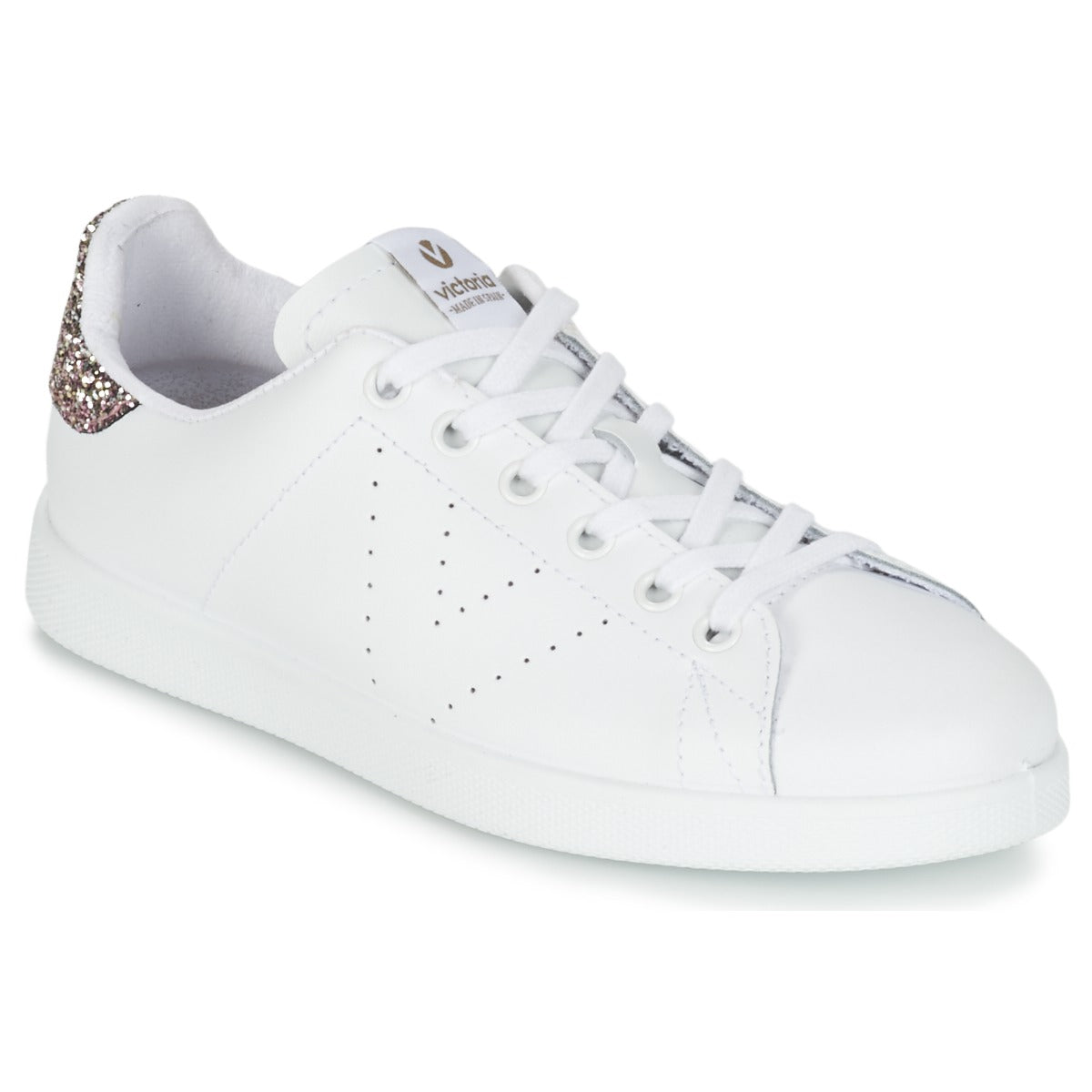 Sneakers basse Donna Victoria DEPORTIVO BASKET PIEL Bianco