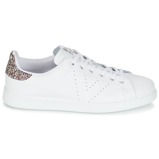 Sneakers basse Donna Victoria DEPORTIVO BASKET PIEL Bianco