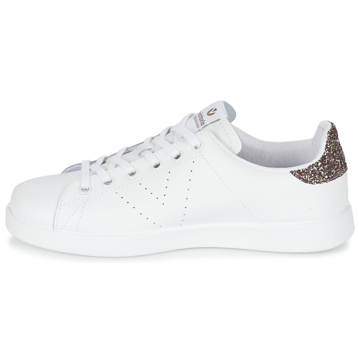 Sneakers basse Donna Victoria DEPORTIVO BASKET PIEL Bianco