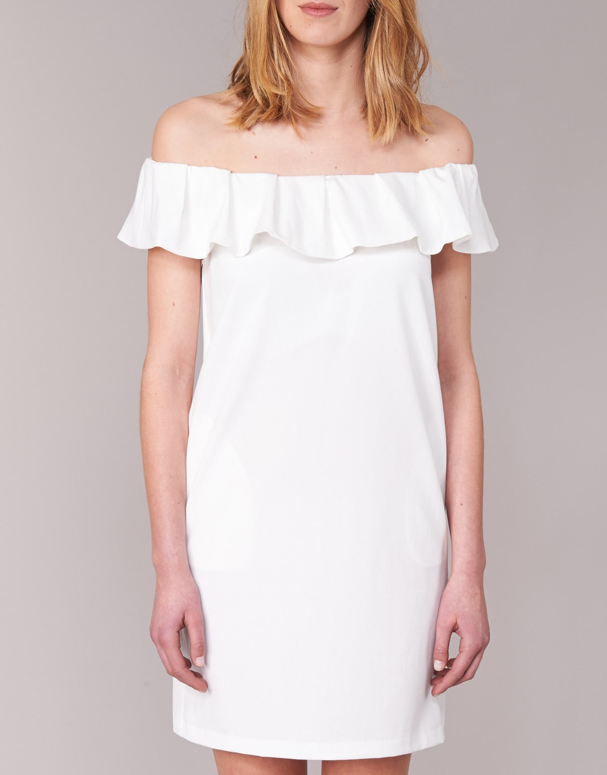 Abito corto Donna See U Soon 7123017 Bianco