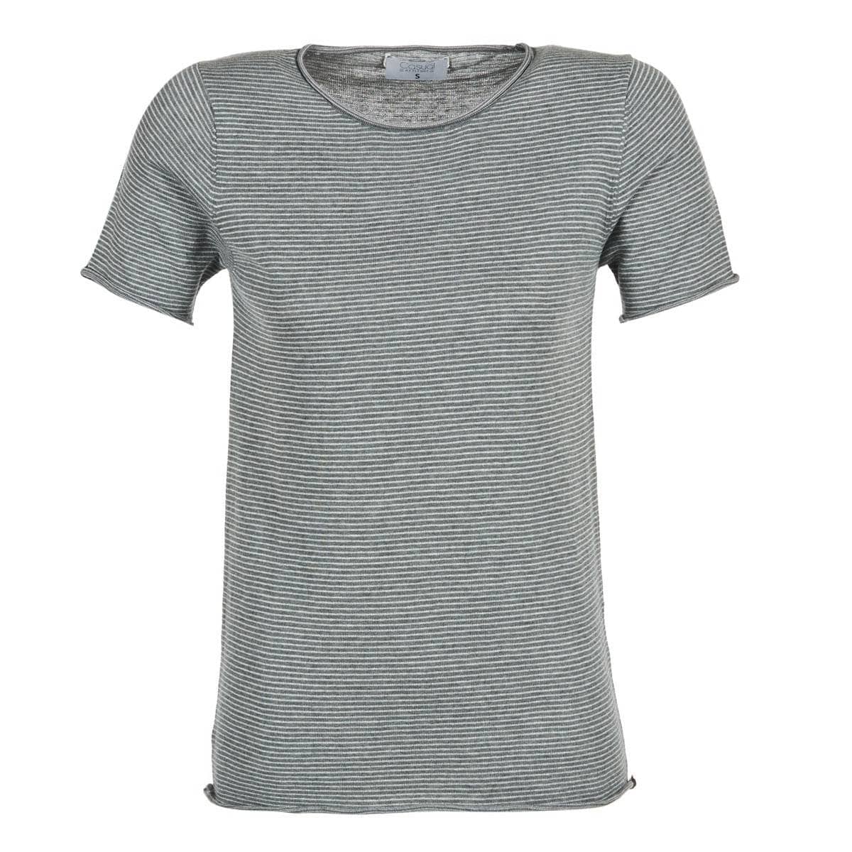 T-shirt Donna Casual Attitude GENIUS Grigio
