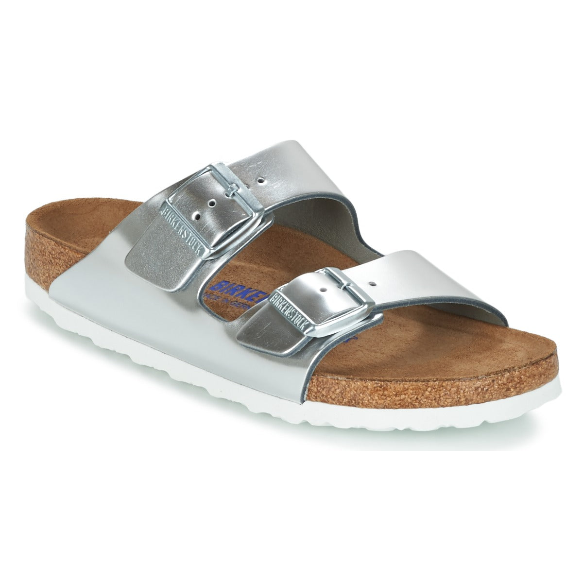 Scarpe Donna BIRKENSTOCK Arizona Soft Footbed Argento