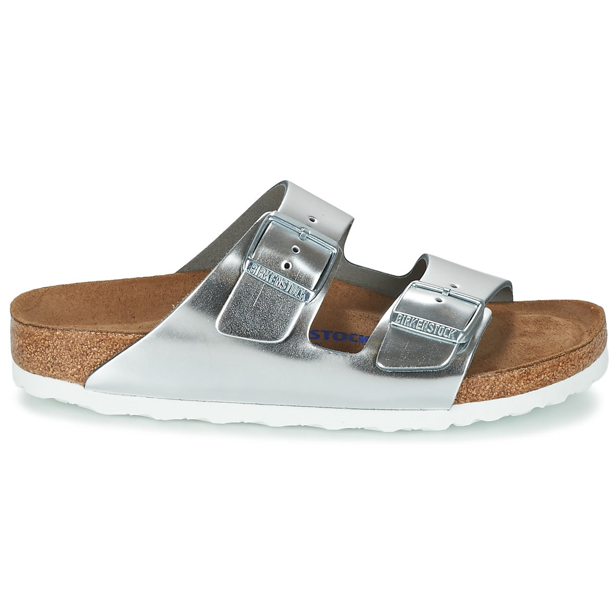 Scarpe Donna BIRKENSTOCK Arizona Soft Footbed Argento