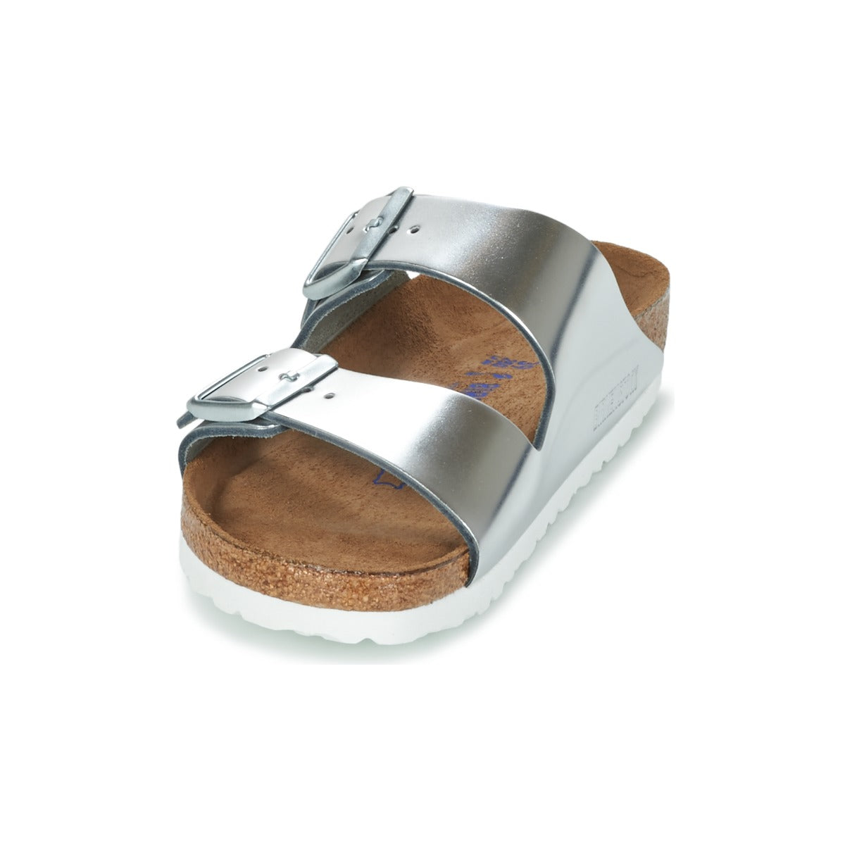Scarpe Donna BIRKENSTOCK Arizona Soft Footbed Argento