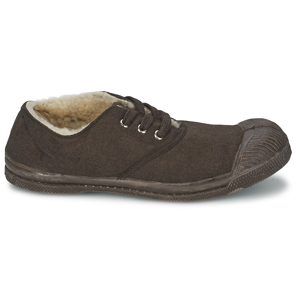 Scarpe bambini ragazza Bensimon TENNIS FOURREES Marrone