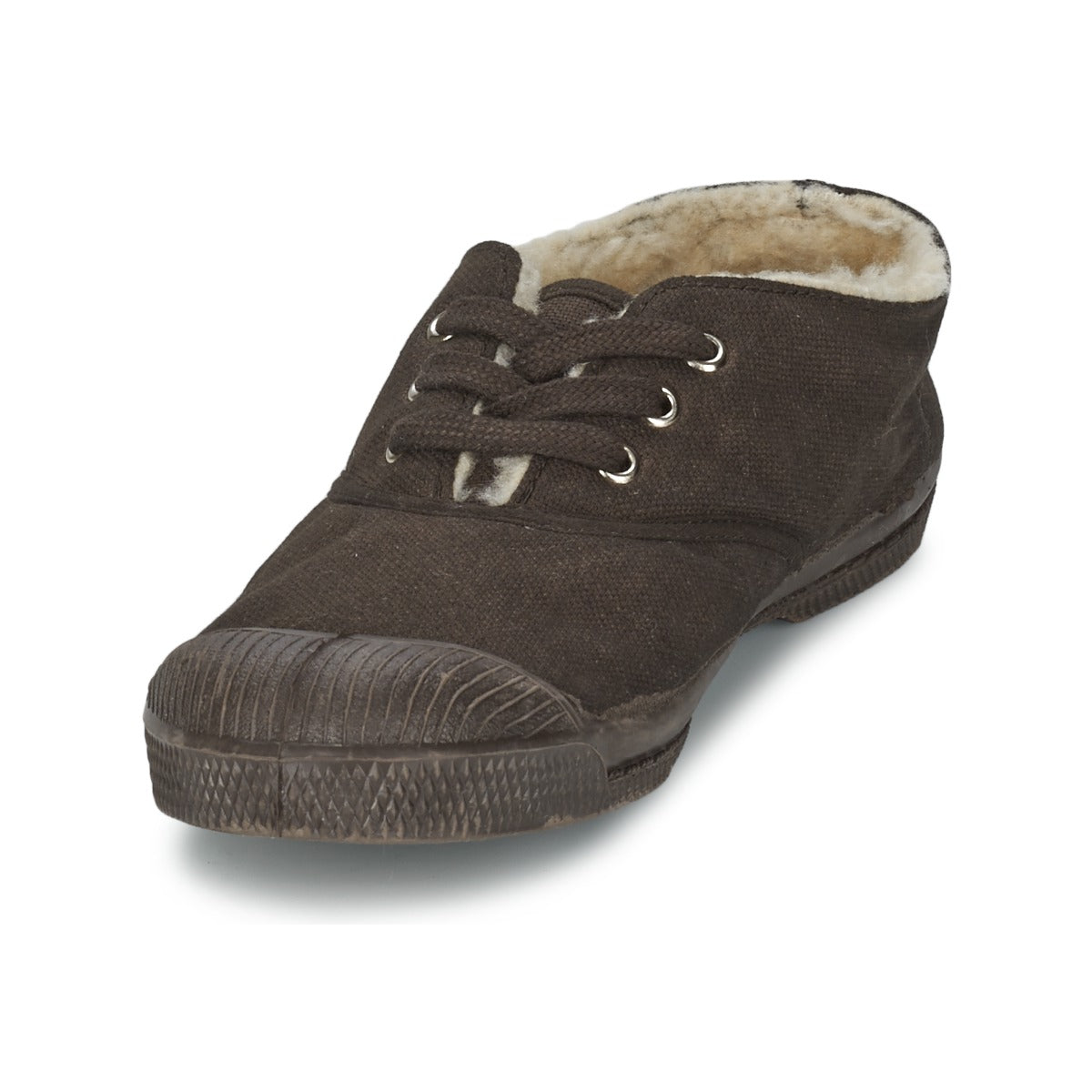 Scarpe bambini ragazza Bensimon TENNIS FOURREES Marrone