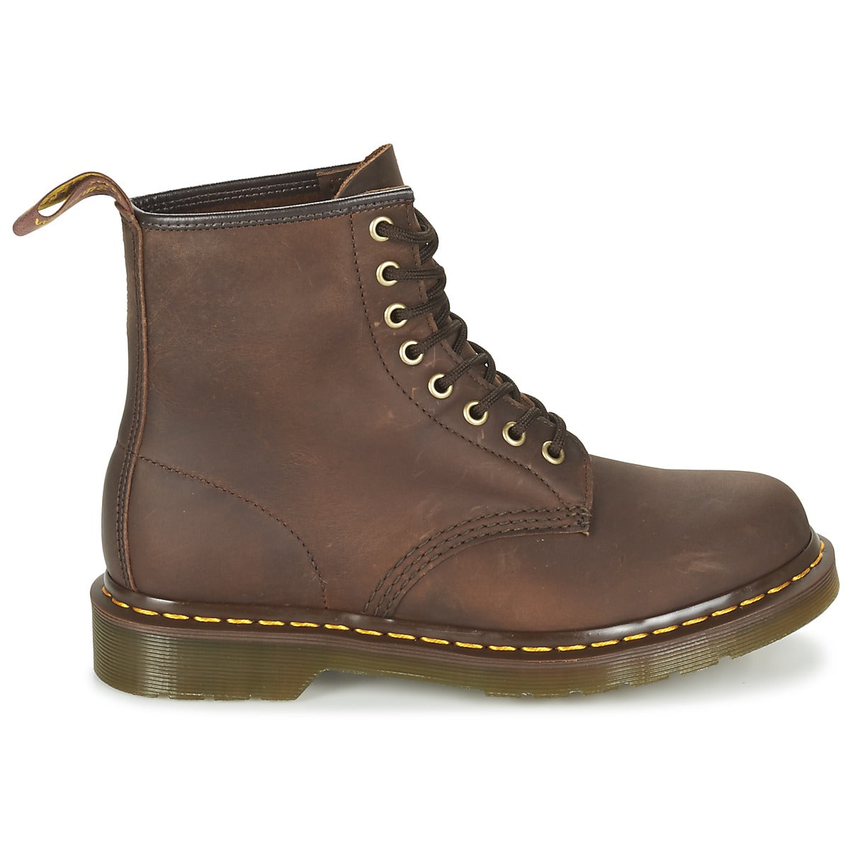 Stivaletti Uomo Dr. Martens  1460 GAUCHO CRAZY HORSE  Marrone