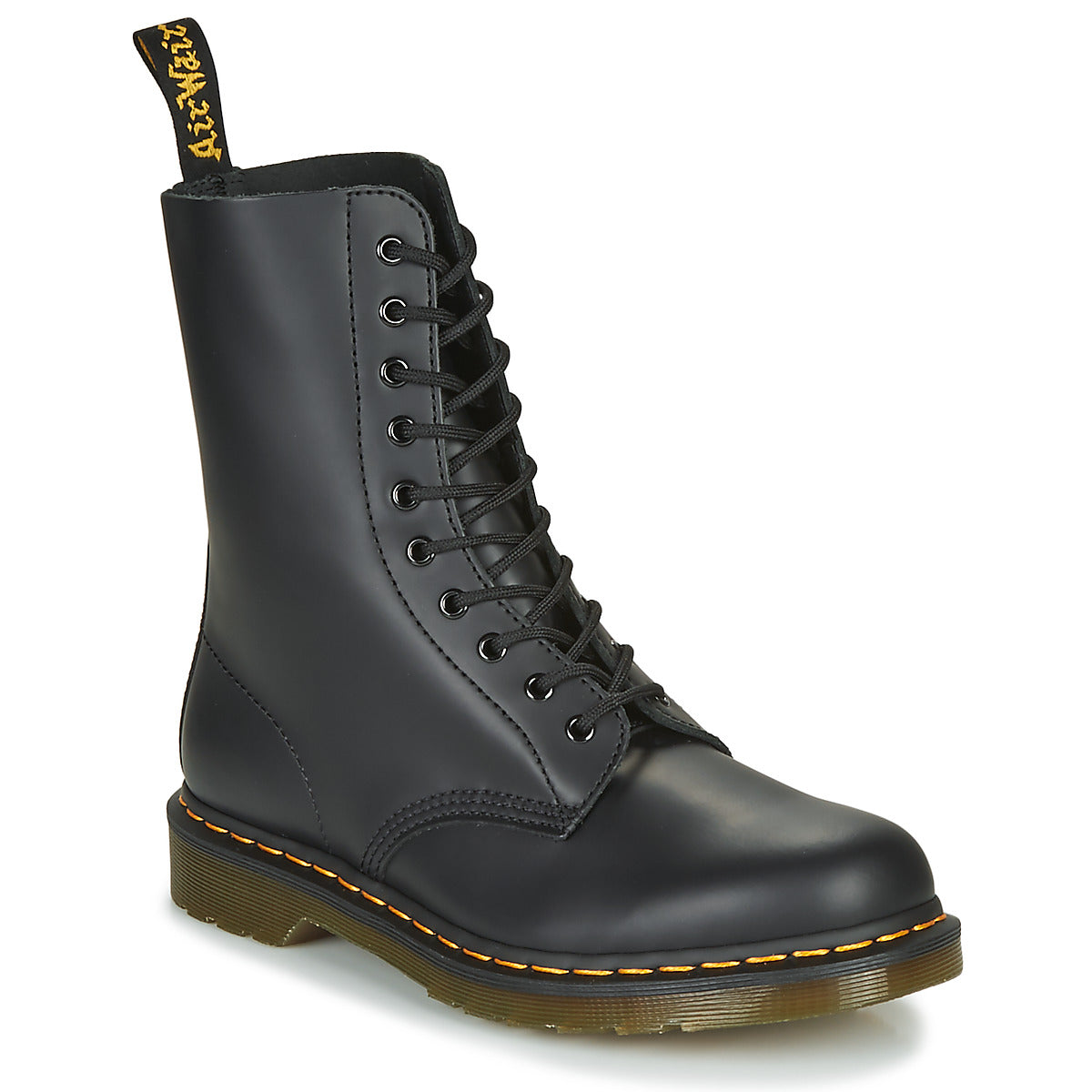 Stivaletti Donna Dr. Martens  1490 BLACK SMOOTH  Nero