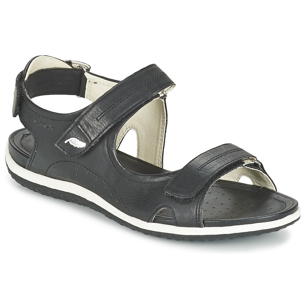 Sandali Donna Geox D SAND.VEGA A Nero