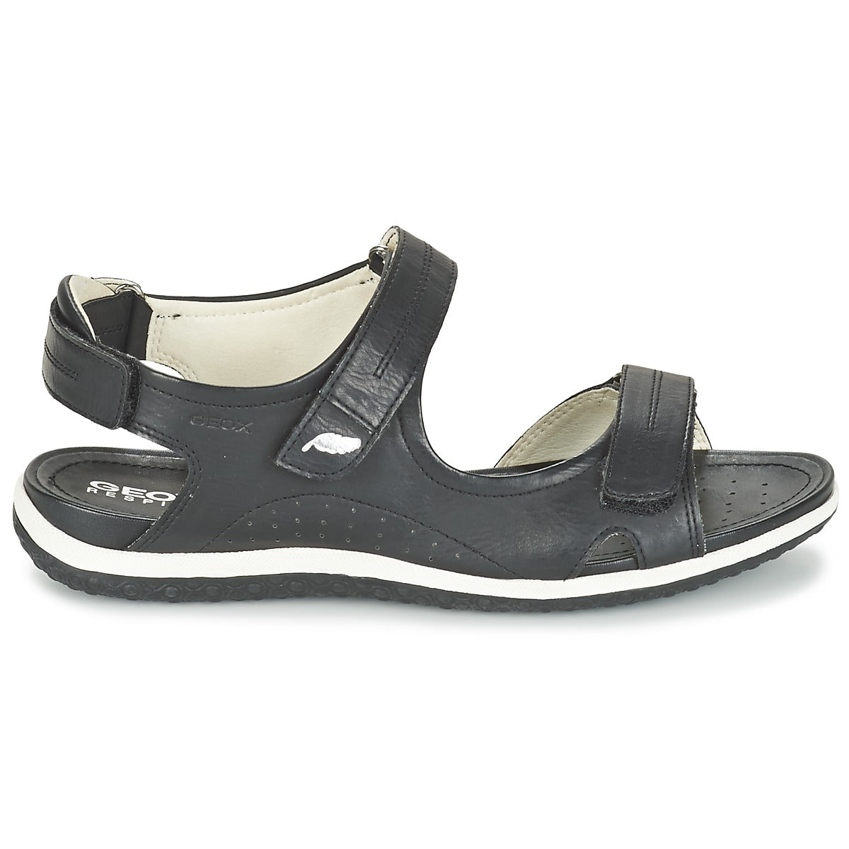 Sandali Donna Geox D SAND.VEGA A Nero