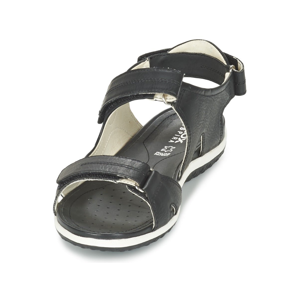 Sandali Donna Geox D SAND.VEGA A Nero