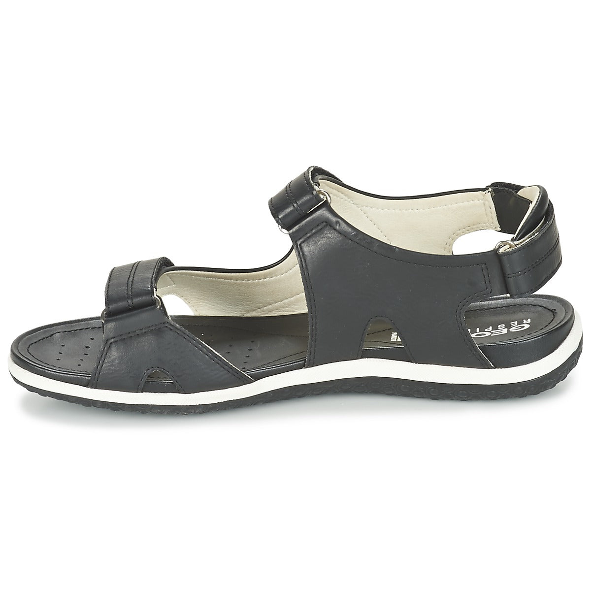 Sandali Donna Geox D SAND.VEGA A Nero
