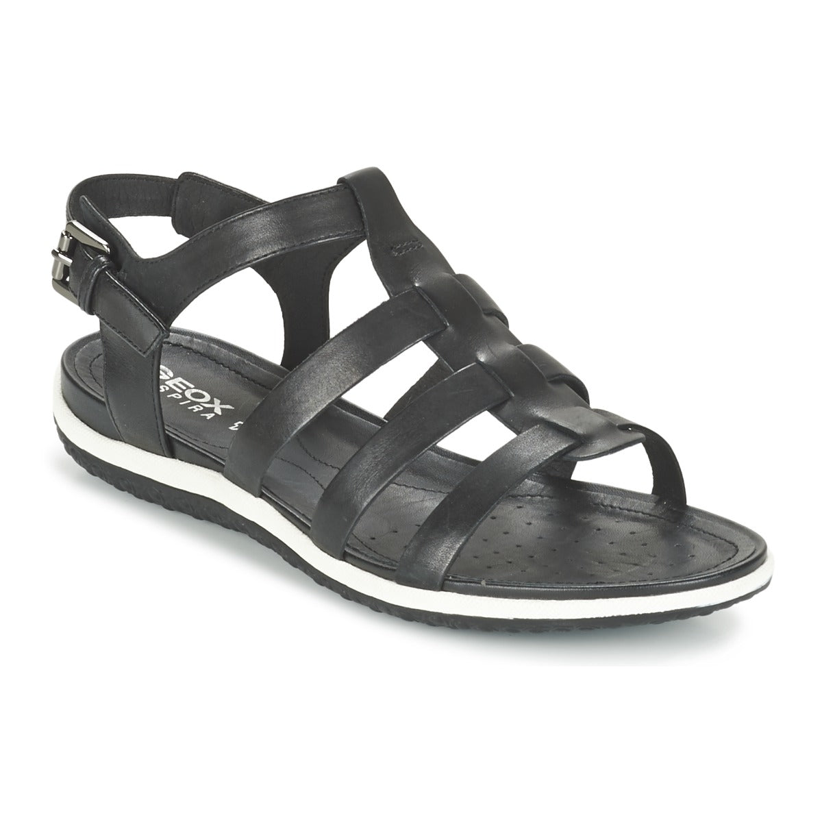 Sandali Donna Geox D SAND.VEGA A Nero