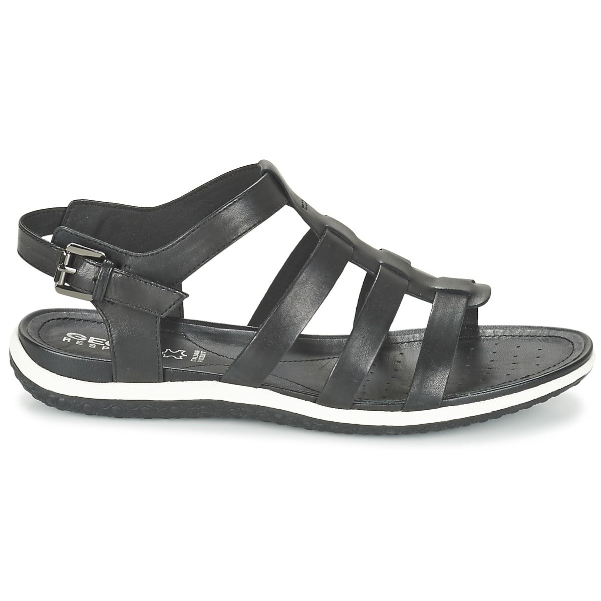 Sandali Donna Geox D SAND.VEGA A Nero