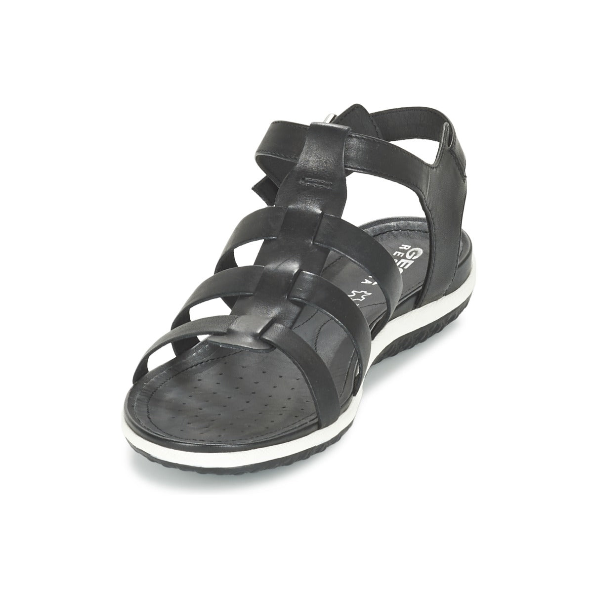 Sandali Donna Geox D SAND.VEGA A Nero