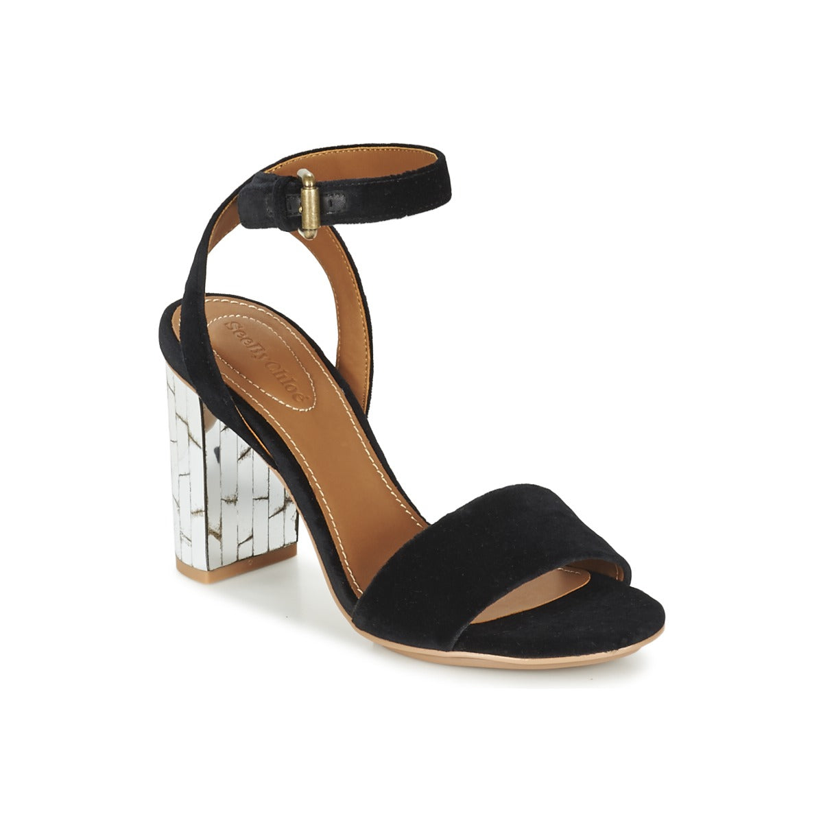 Sandali Donna See by Chloé SB28001 Nero