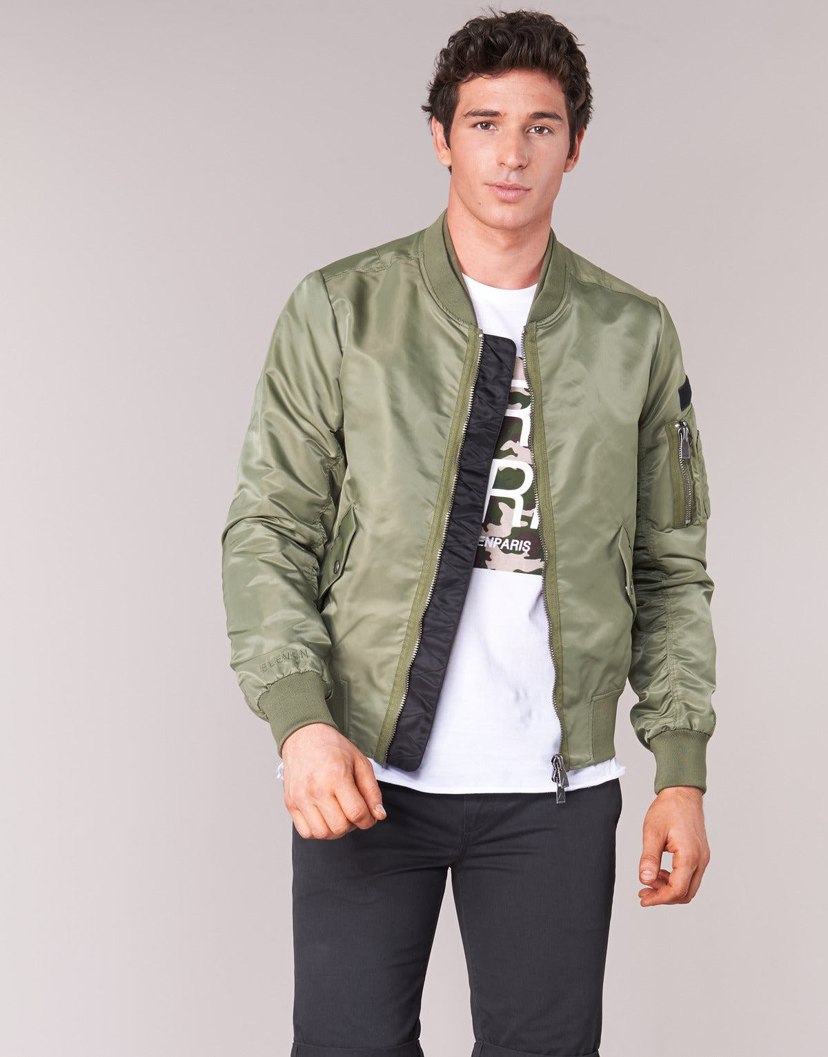 Giubbotto Uomo Eleven Paris JUXY Kaki