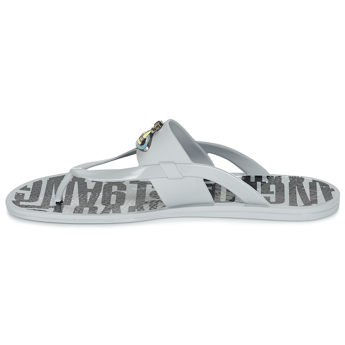 Infradito Uomo Vivienne Westwood ORB ENAMELLED SDL Grigio