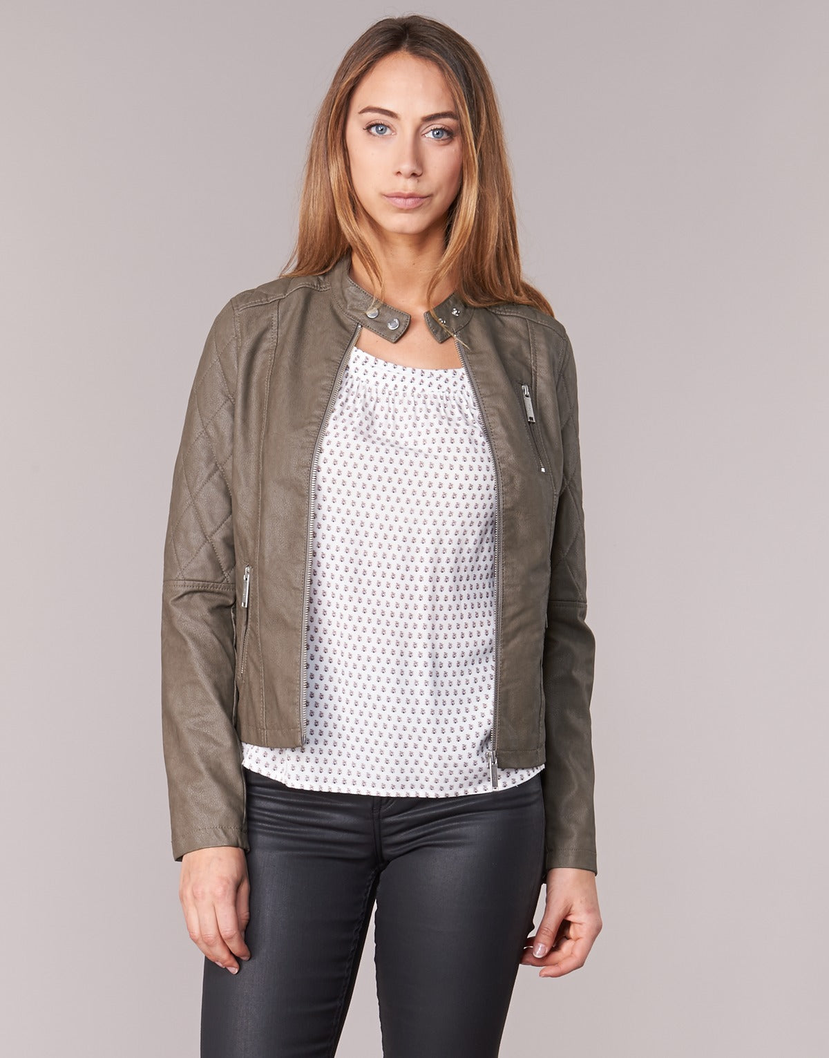 Giacca in pelle Donna S.Oliver REZATO Marrone