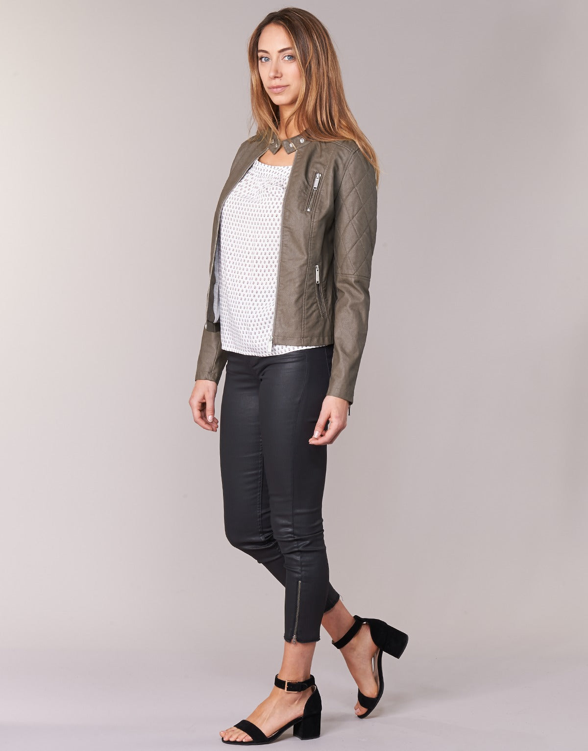 Giacca in pelle Donna S.Oliver REZATO Marrone