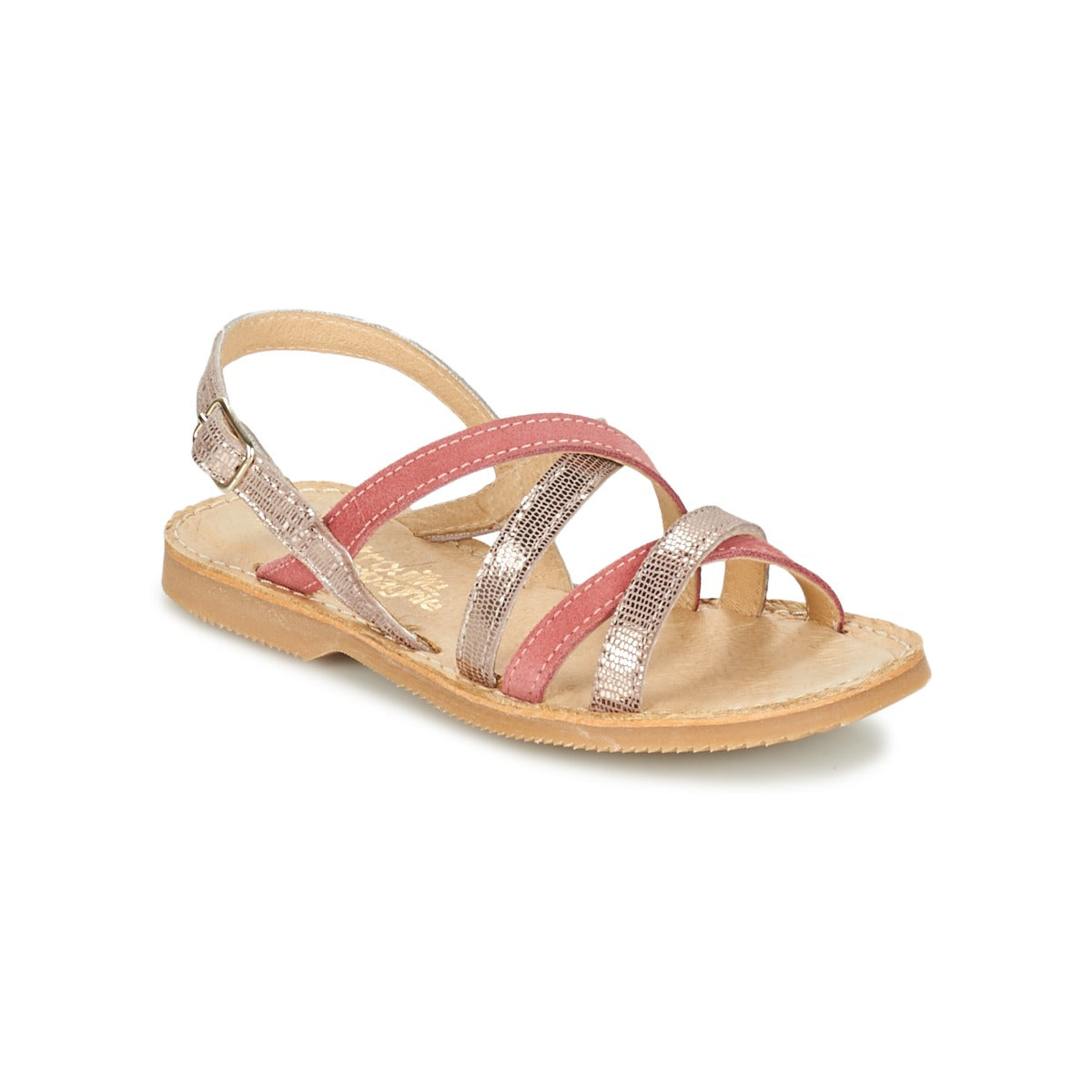 Sandali bambini ragazza Citrouille et Compagnie GENTOU Rosa