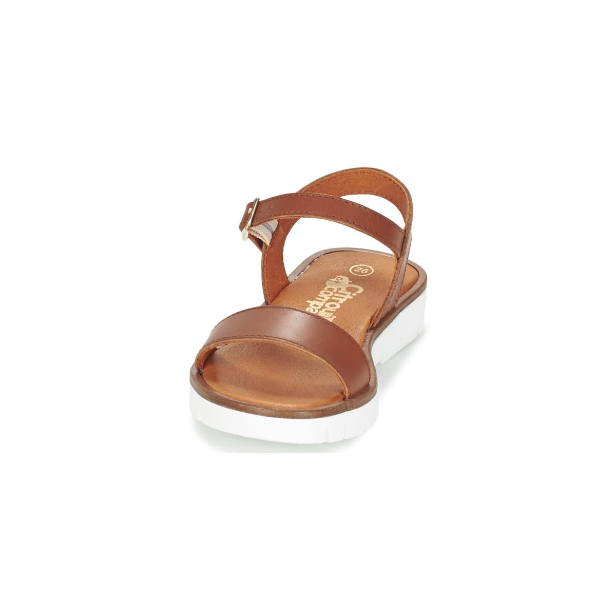 Sandali bambini ragazza Citrouille et Compagnie GAPOTI Marrone