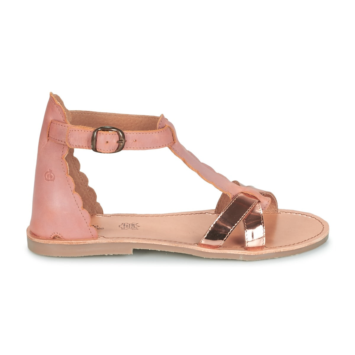 Sandali bambini ragazza Citrouille et Compagnie GUBUDU Rosa