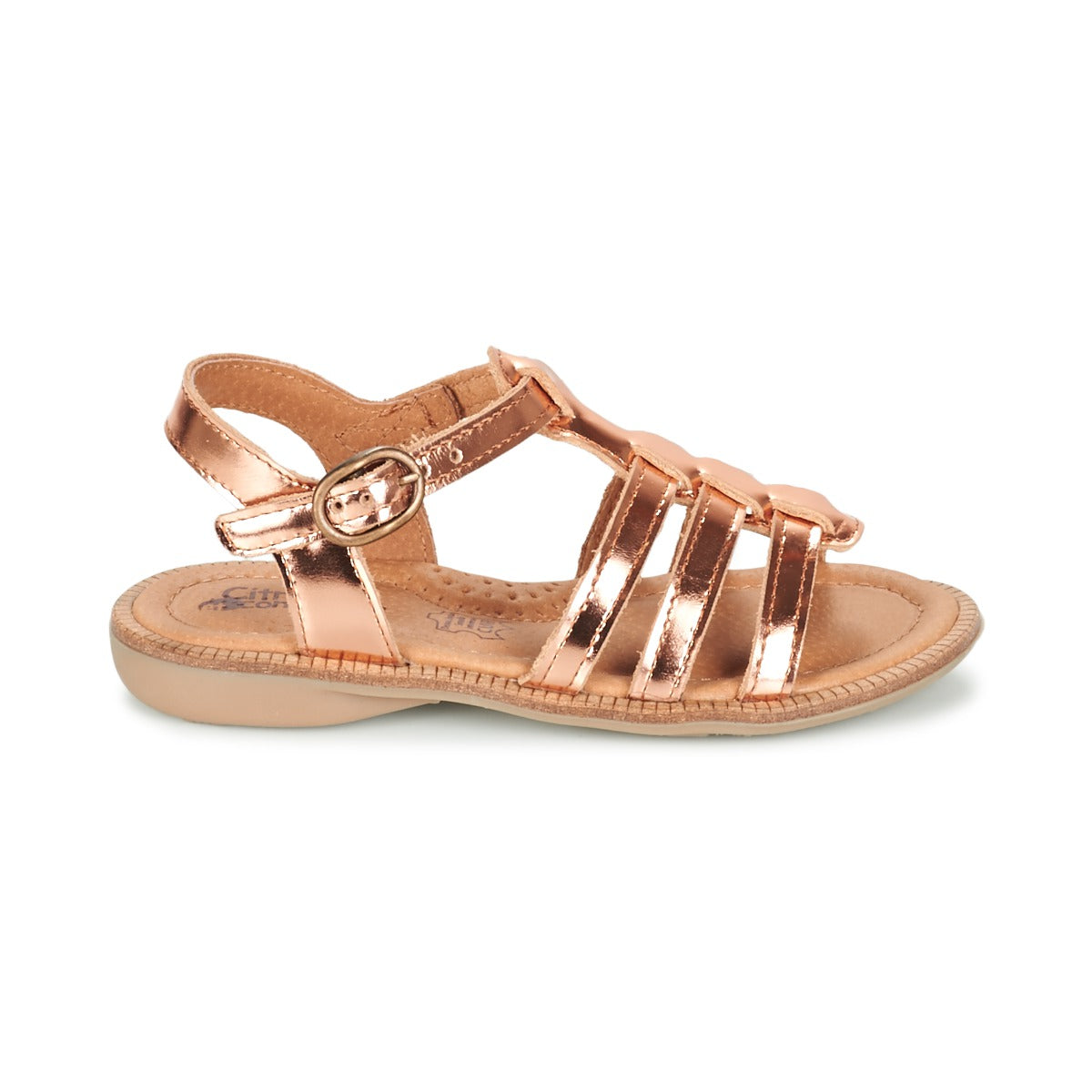 Sandali bambini ragazza Citrouille et Compagnie GROUFLA Oro