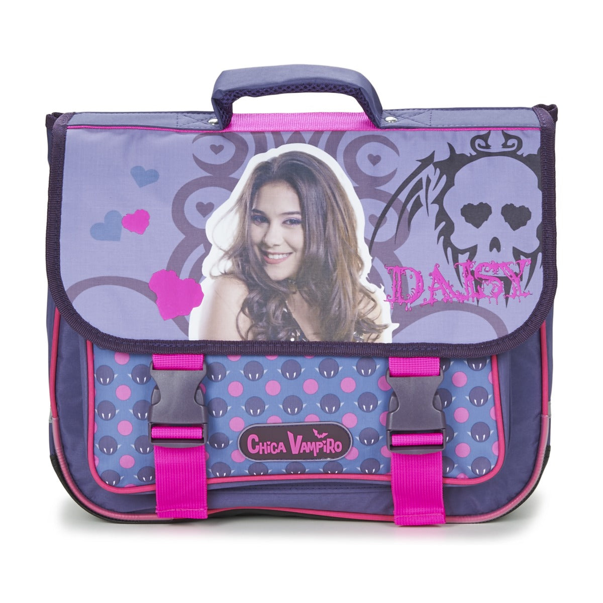Cartella ragazza Dessins Animés CHICA VAMPIRO CARTABLE 38CM Viola