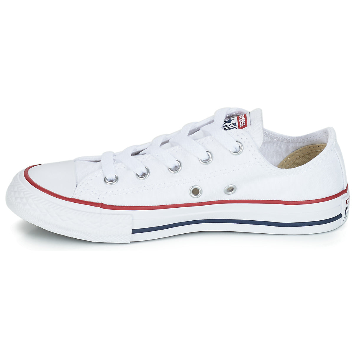Scarpe bambini ragazza Converse CHUCK TAYLOR ALL STAR CORE OX Bianco