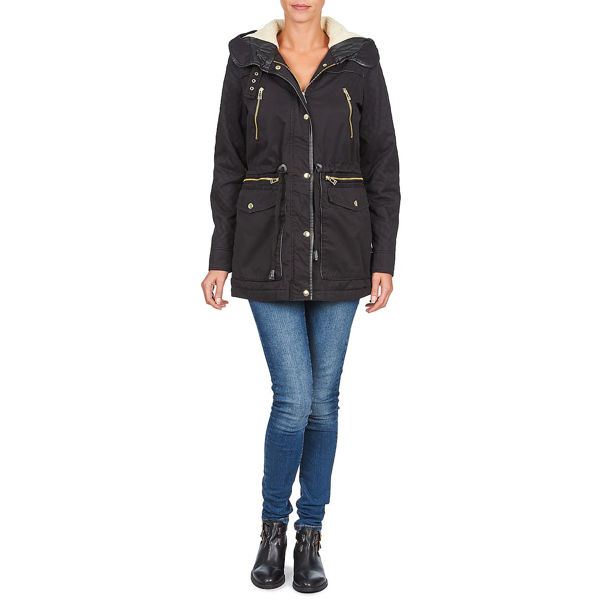Parka Donna Vero Moda GRADING PARKA Nero