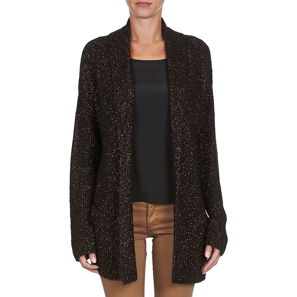Gilet / Cardigan Donna Kookaï BECCA Nero
