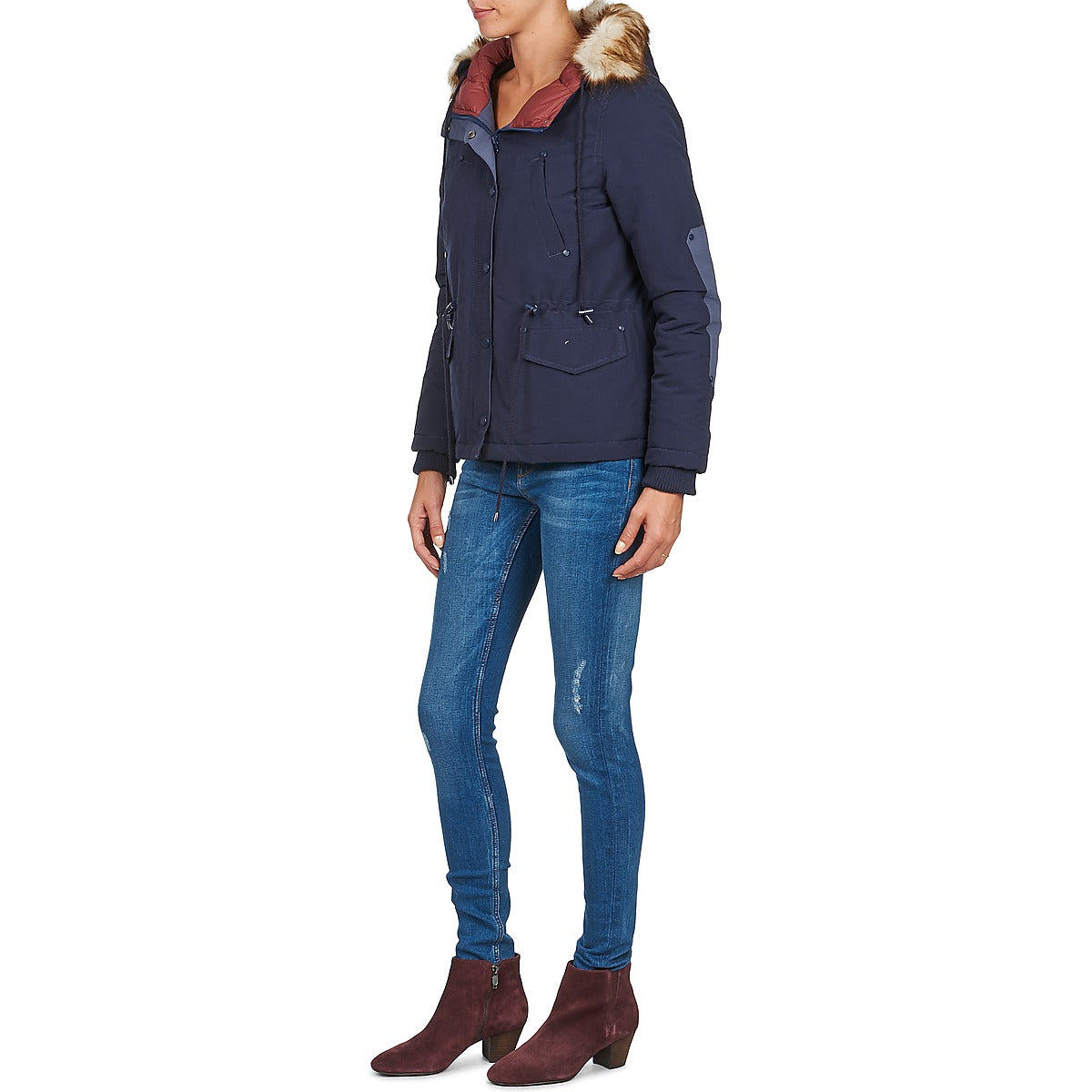 Parka Donna Kookaï KATE Blu