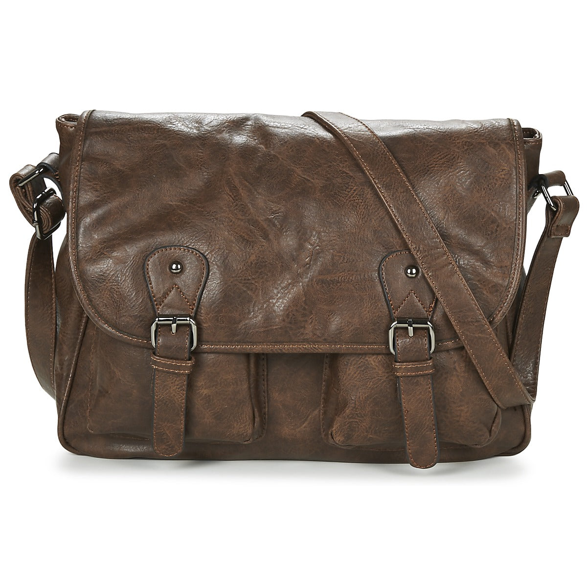 Borse bisacce Uomo Casual Attitude NUDILE Marrone