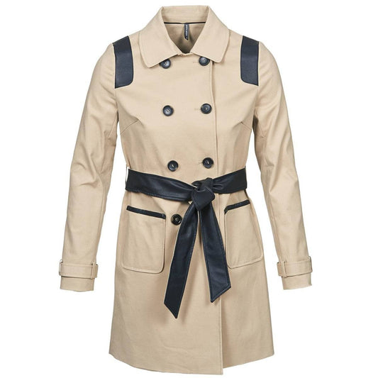 Trench Donna Naf Naf BARTABA Beige