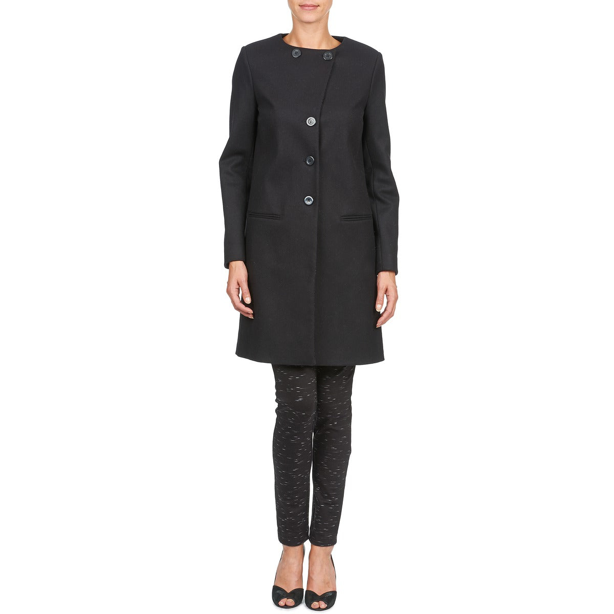 Mantella Donna Naf Naf APATI Nero