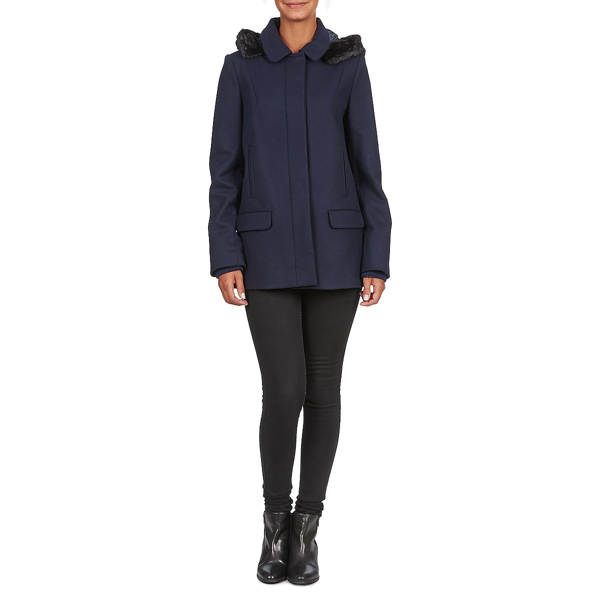 Mantella Donna Naf Naf ARMANDE Blu