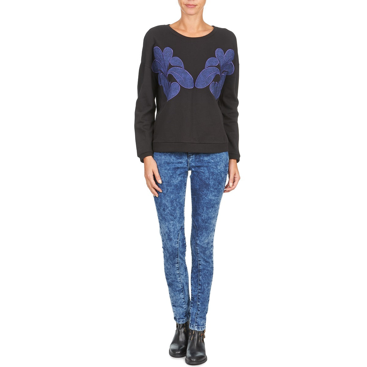 Jeans Slim Donna Naf Naf GOJO Blu