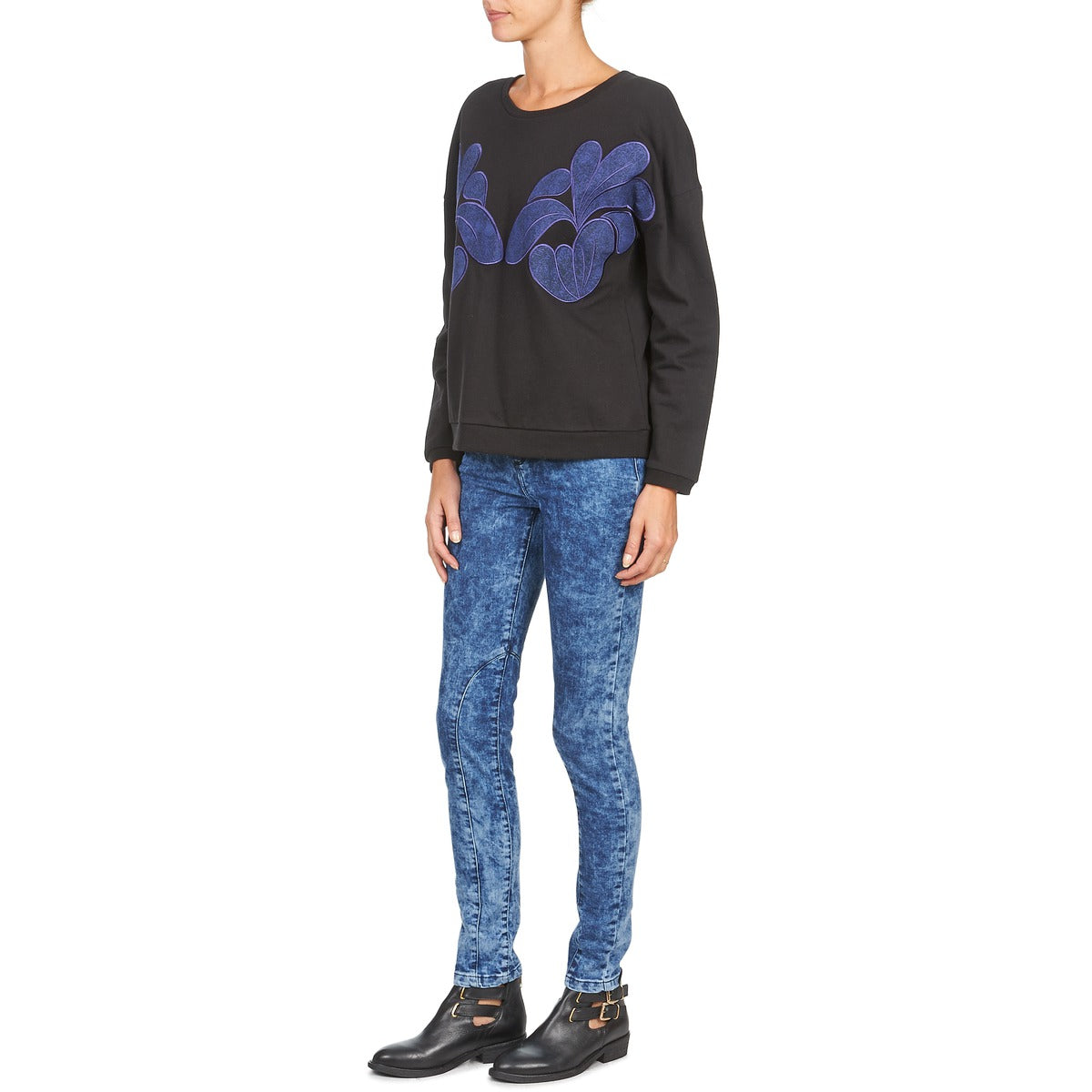 Jeans Slim Donna Naf Naf GOJO Blu